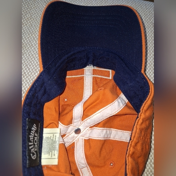 A Vintage Callaway Golf 100% cotton  adjustable ball cap. OSFM. - Picture 2 of 6